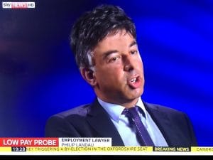 Philip Landau on Sky News